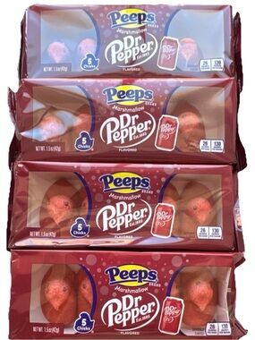 Peeps Dr Pepper Flavored Marshmallow Chicks – Red Party Treats